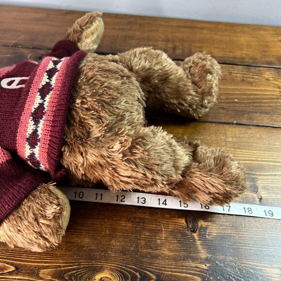 Etienne Aigner & GUND Lil Aigner Limited Edition Teddy Bear Sweater Hat Logo - Picture 13 of 14